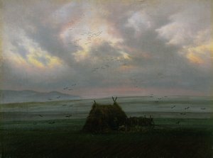 Waft of Mist, c. 1818-20 od Caspar David Friedrich